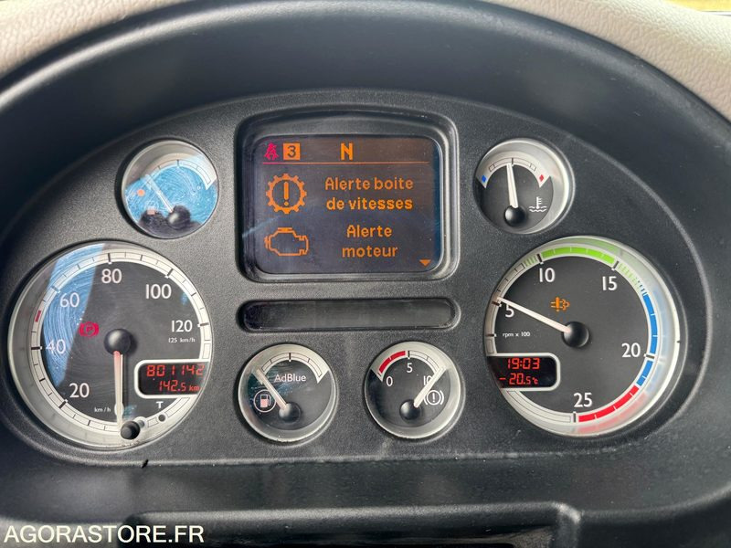Truk Porteur DAF CF460 19T Ampliroll GUIMA - 2009 - 801000km: gambar 10