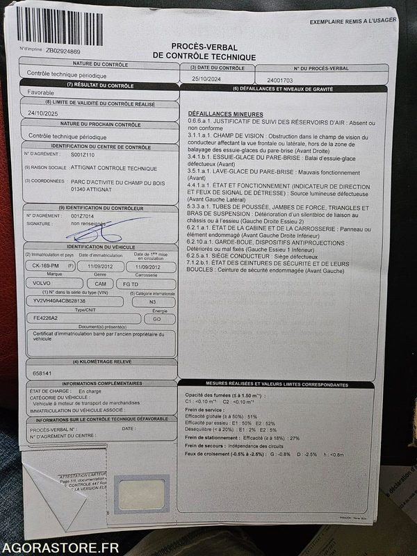 Porteur Volvo frigo - Truk: gambar 4 Porteur Volvo frigo - Truk: gambar 4