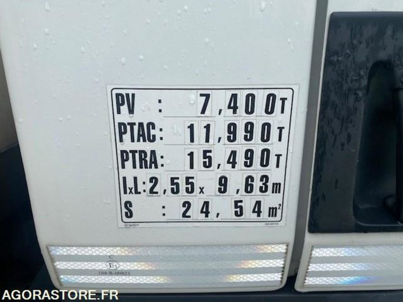 RENAULT FOURGON HAYON D12 - 2017 - 300 000km - Truk: gambar 3 RENAULT FOURGON HAYON D12 - 2017 - 300 000km - Truk: gambar 3