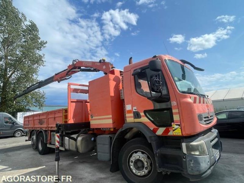 RENAULT PREMIUM LANDER 430.26 - PLATEAU GRUE - GRUE FASSI F150 + RADIO - 2011 - Truk: gambar 1 RENAULT PREMIUM LANDER 430.26 - PLATEAU GRUE - GRUE FASSI F150 + RADIO - 2011 - Truk: gambar 1