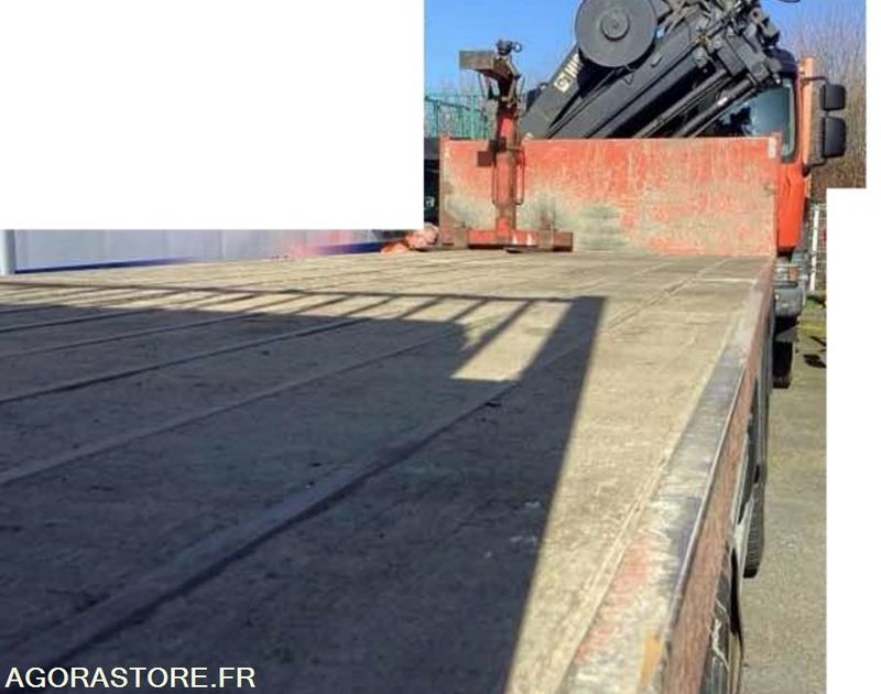 Renault Kerax 430 DXI plateau grue 8X4-2012 - Truk: gambar 2 Renault Kerax 430 DXI plateau grue 8X4-2012 - Truk: gambar 2