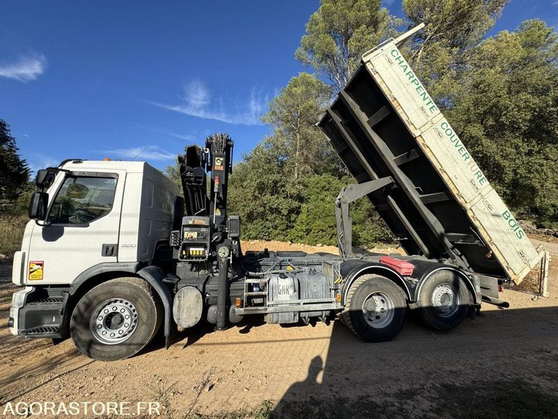 VOLVO 6x2 GRUE HIAB 244-E6 JIB 45X-3 - 2009 - 88 000km - Truk jungkit: gambar 4 VOLVO 6x2 GRUE HIAB 244-E6 JIB 45X-3 - 2009 - 88 000km - Truk jungkit: gambar 4