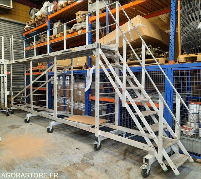 Échelle échafaudage DISTEL 6 METRES X 170X63 ECHELLE 190 VALEUR NEUF 18000 EU - Peralatan dan perlengkapan: gambar 2 Échelle échafaudage DISTEL 6 METRES X 170X63 ECHELLE 190 VALEUR NEUF 18000 EU - Peralatan dan perlengkapan: gambar 2