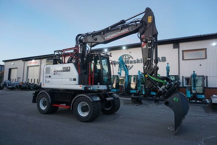 Hidromek HMK 150 WR-5 - Ekskavator roda: gambar 2 Hidromek HMK 150 WR-5 - Ekskavator roda: gambar 2