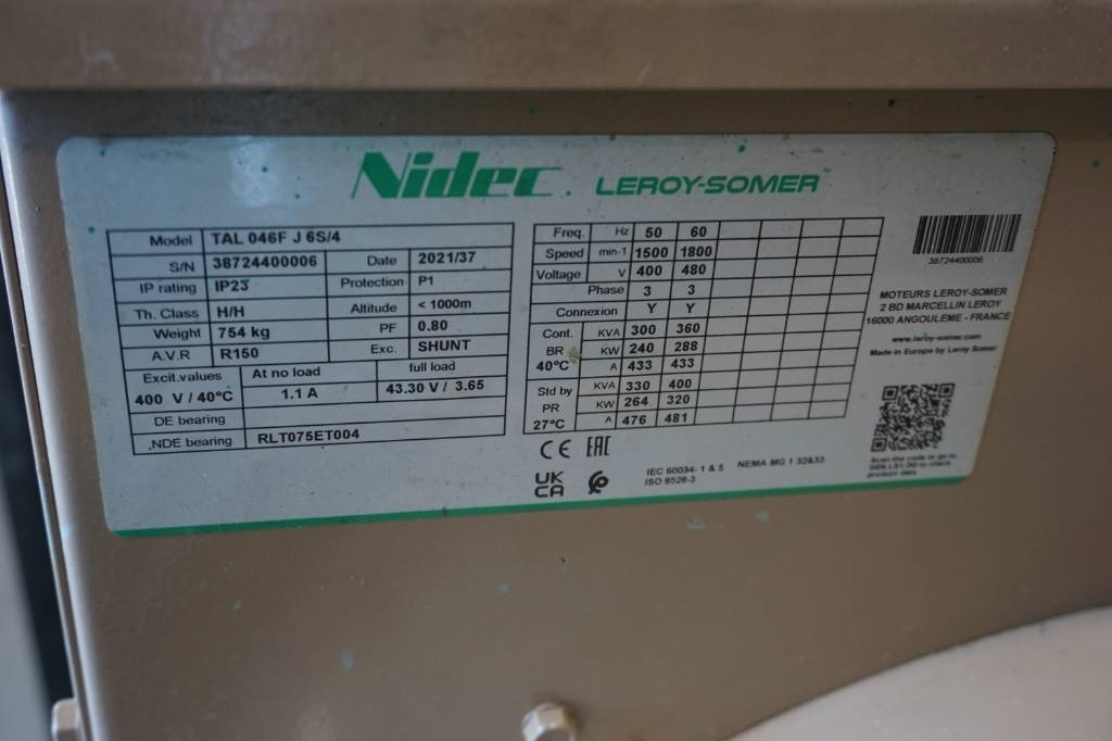 Nidec TAL046F Generator - Genset: gambar 5 Nidec TAL046F Generator - Genset: gambar 5