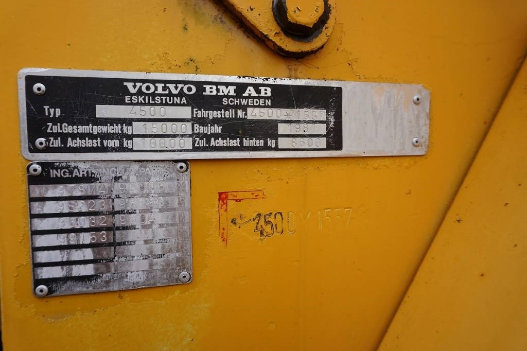 Volvo 4500 - Wheel loader: gambar 4 Volvo 4500 - Wheel loader: gambar 4