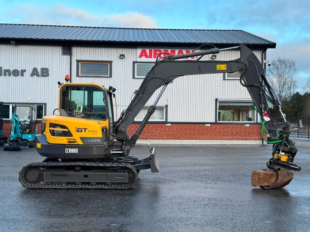 Volvo ECR 88 D - Ekskavator mini: gambar 1 Volvo ECR 88 D - Ekskavator mini: gambar 1
