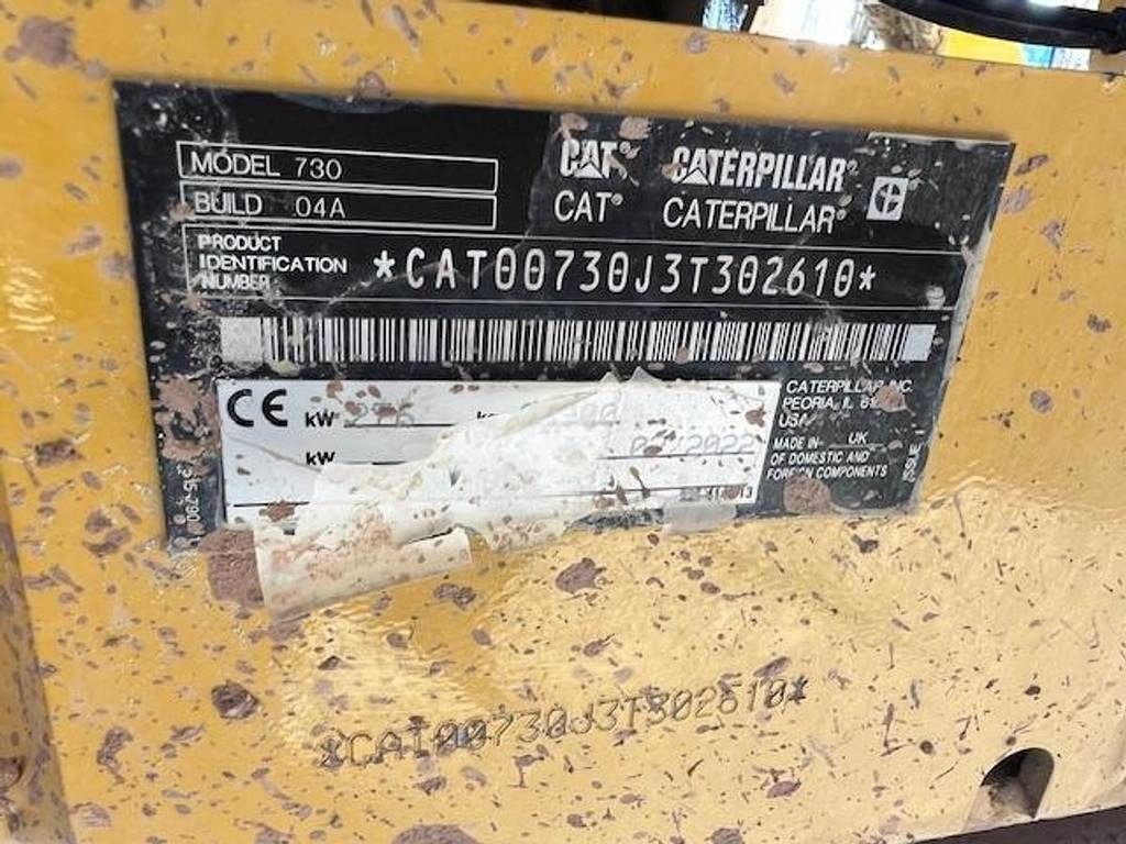 CAT 730 - Tempat sampah artikulasi: gambar 5 CAT 730 - Tempat sampah artikulasi: gambar 5