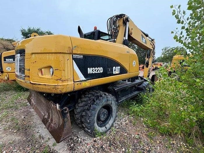 CAT M 322 D - Ekskavator roda: gambar 4 CAT M 322 D - Ekskavator roda: gambar 4