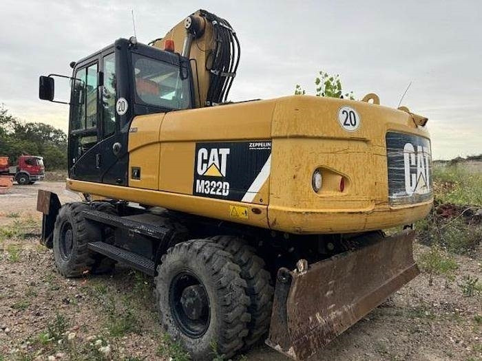 CAT M 322 D - Ekskavator roda: gambar 2 CAT M 322 D - Ekskavator roda: gambar 2