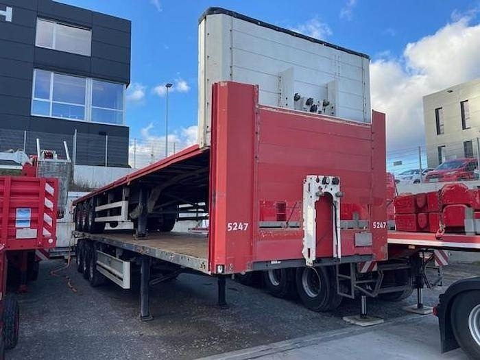 Fliegl SDS350 - Semi-trailer flatbed: gambar 1 Fliegl SDS350 - Semi-trailer flatbed: gambar 1