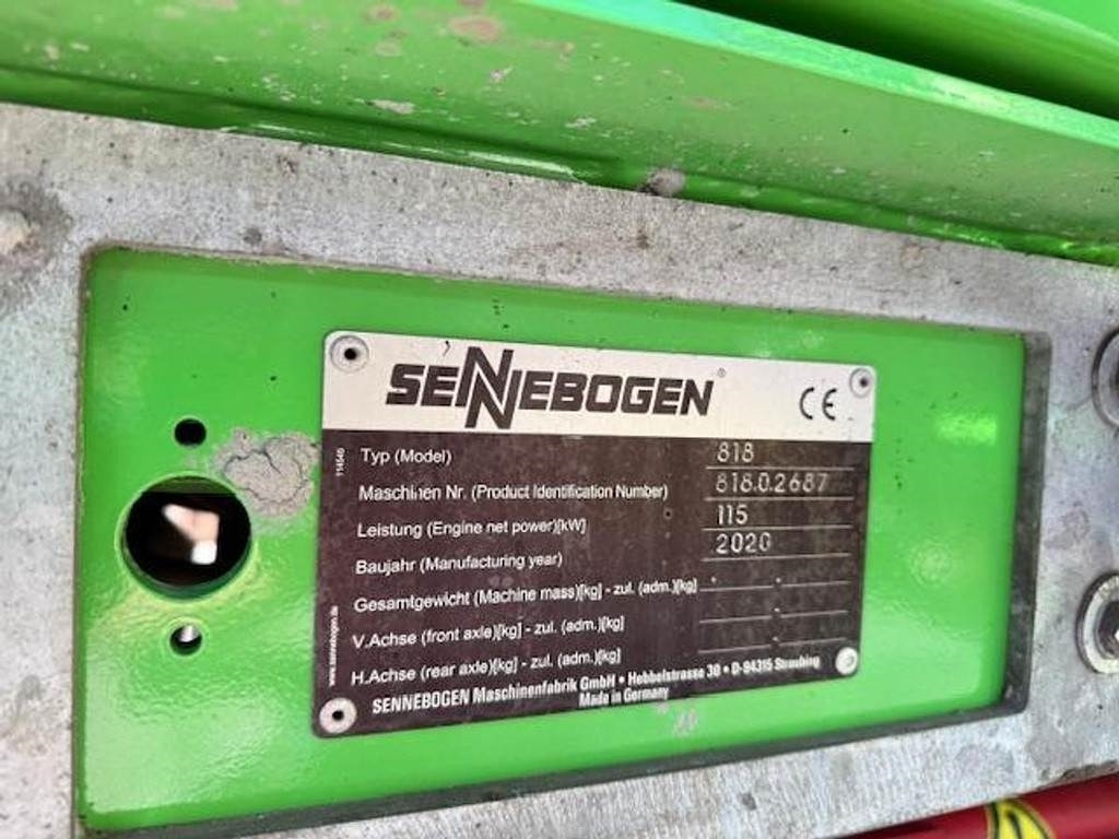 Mesin pengisi Sennebogen 818 E: gambar 13 Mesin pengisi Sennebogen 818 E: gambar 13