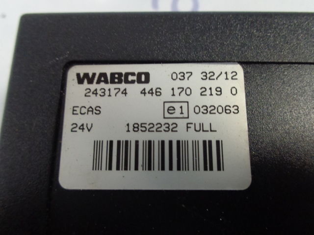 DAF ECAS control unit - ECU untuk Truk: gambar 3 DAF ECAS control unit - ECU untuk Truk: gambar 3