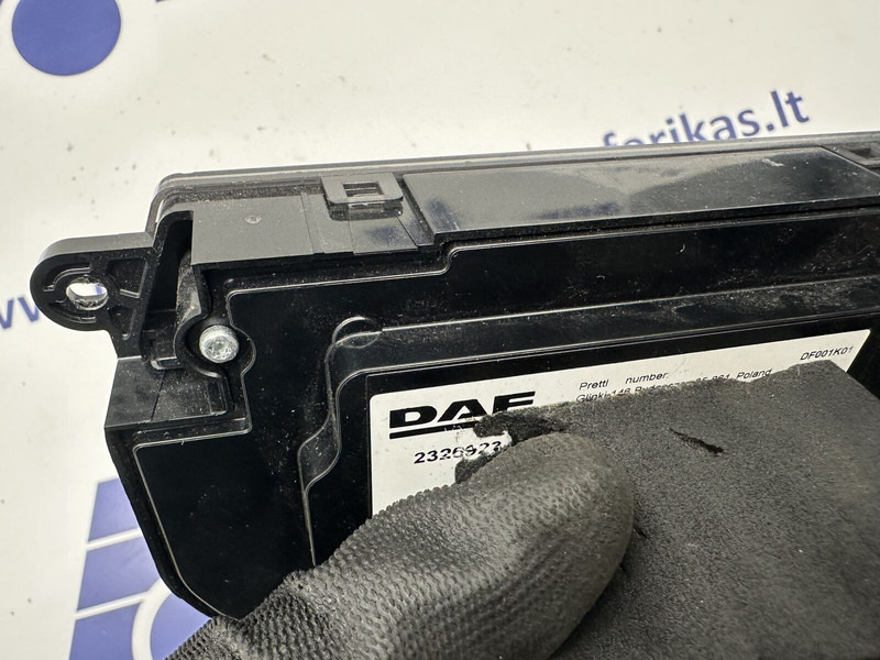 DAF XG, XF - Dasbor untuk Truk: gambar 3 DAF XG, XF - Dasbor untuk Truk: gambar 3