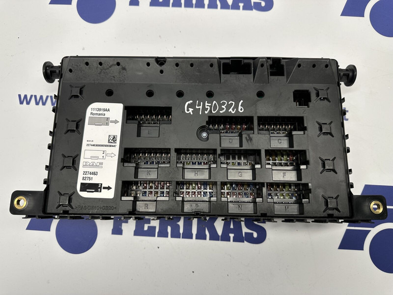 DAF fuse box - Sistem listrik untuk Truk: gambar 2 DAF fuse box - Sistem listrik untuk Truk: gambar 2