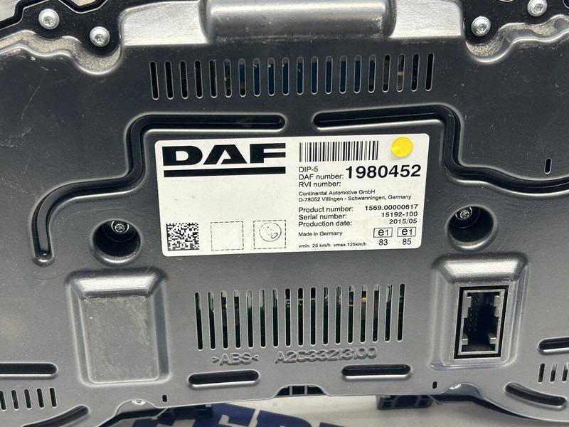 DAF instrument cluster - Dasbor untuk Truk: gambar 3 DAF instrument cluster - Dasbor untuk Truk: gambar 3