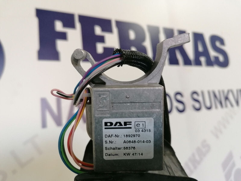 DAF switch - Relay untuk Truk: gambar 3 DAF switch - Relay untuk Truk: gambar 3