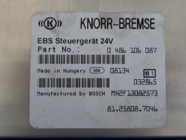 KNORR-BREMSE EBS control - ECU untuk Truk: gambar 2 KNORR-BREMSE EBS control - ECU untuk Truk: gambar 2