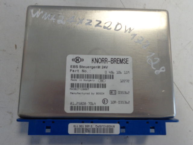 KNORR-BREMSE EBS control unit ( WORLDWIDE DELIVERY ) - ECU untuk Truk: gambar 1 KNORR-BREMSE EBS control unit ( WORLDWIDE DELIVERY ) - ECU untuk Truk: gambar 1