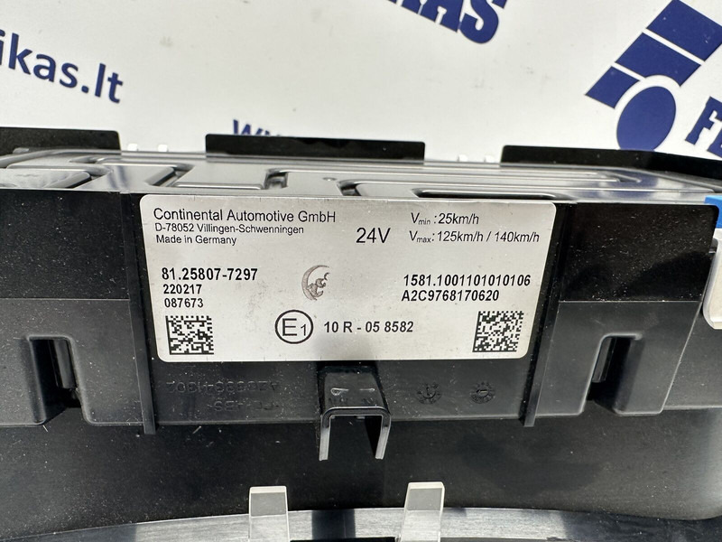 MAN EURO 6 2022 - Dasbor untuk Truk: gambar 3 MAN EURO 6 2022 - Dasbor untuk Truk: gambar 3
