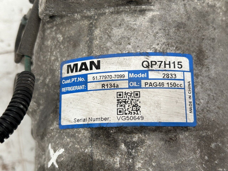 MAN TGX - Kompresor AC untuk Truk: gambar 3 MAN TGX - Kompresor AC untuk Truk: gambar 3