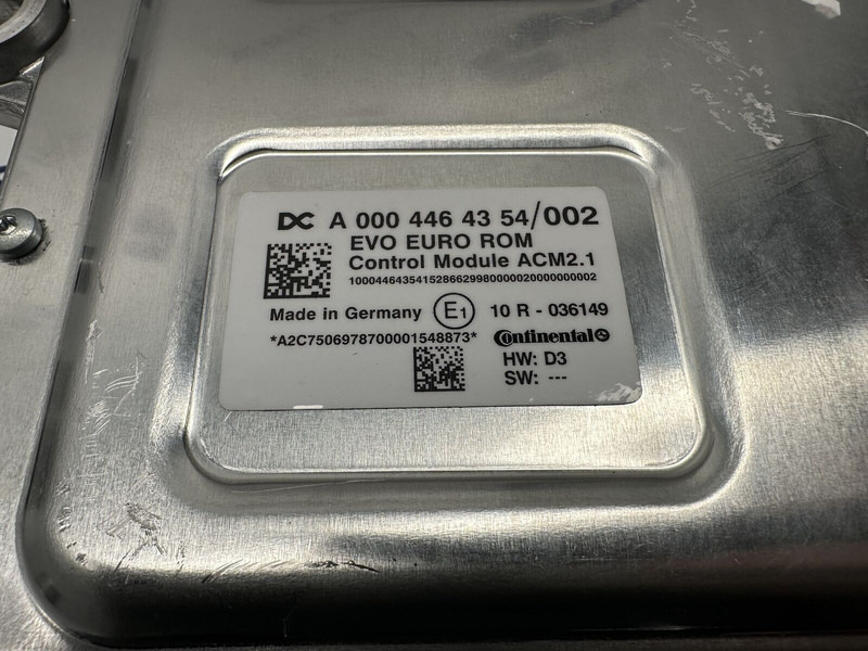 Mercedes-Benz Actros MP4 ACM control unit - ECU untuk Truk: gambar 3 Mercedes-Benz Actros MP4 ACM control unit - ECU untuk Truk: gambar 3