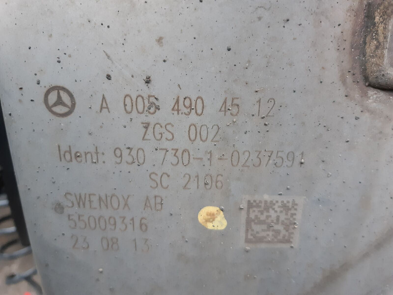 Mercedes-Benz - Konverter katalitik untuk Truk: gambar 3 Mercedes-Benz - Konverter katalitik untuk Truk: gambar 3