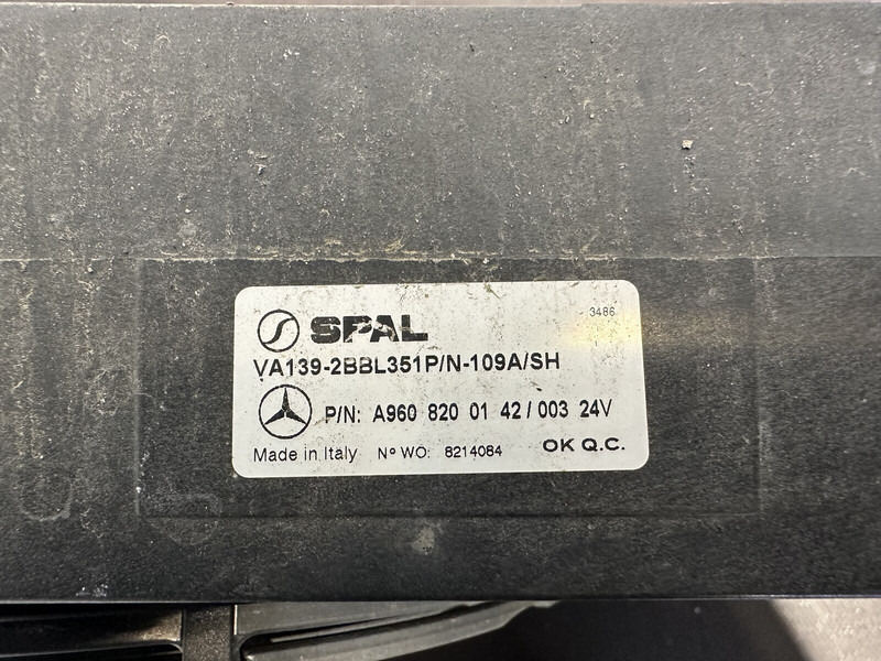 Mercedes-Benz cooling, radiator fan - Penggemar untuk Truk: gambar 4 Mercedes-Benz cooling, radiator fan - Penggemar untuk Truk: gambar 4