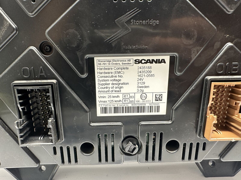 Scania instrument cluster, UK version - Dasbor untuk Truk: gambar 5 Scania instrument cluster, UK version - Dasbor untuk Truk: gambar 5