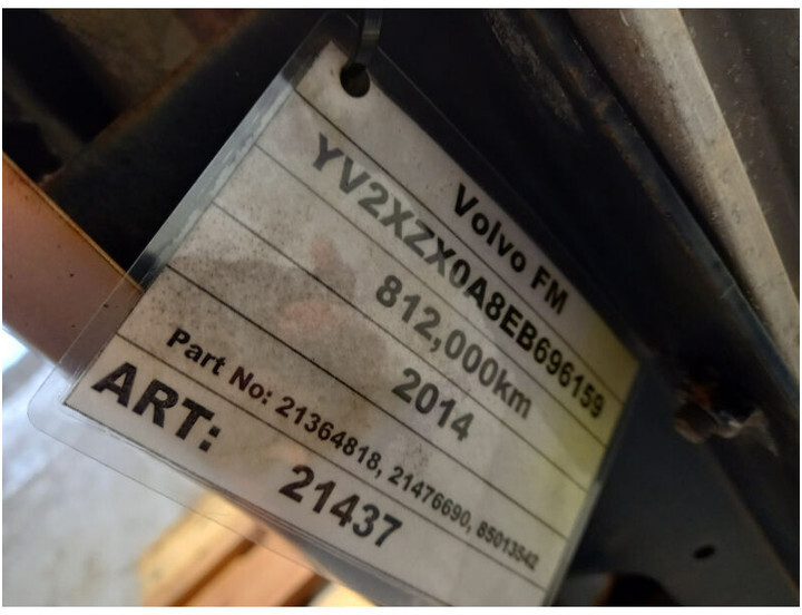 Volvo FM - Konverter katalitik untuk Truk: gambar 5 Volvo FM - Konverter katalitik untuk Truk: gambar 5