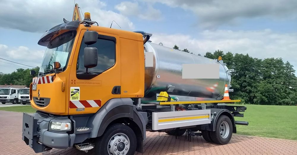Truk vakum Renault MIDLUM 4X4 ALLOARD 4 WD ASENIZACJA: gambar 1