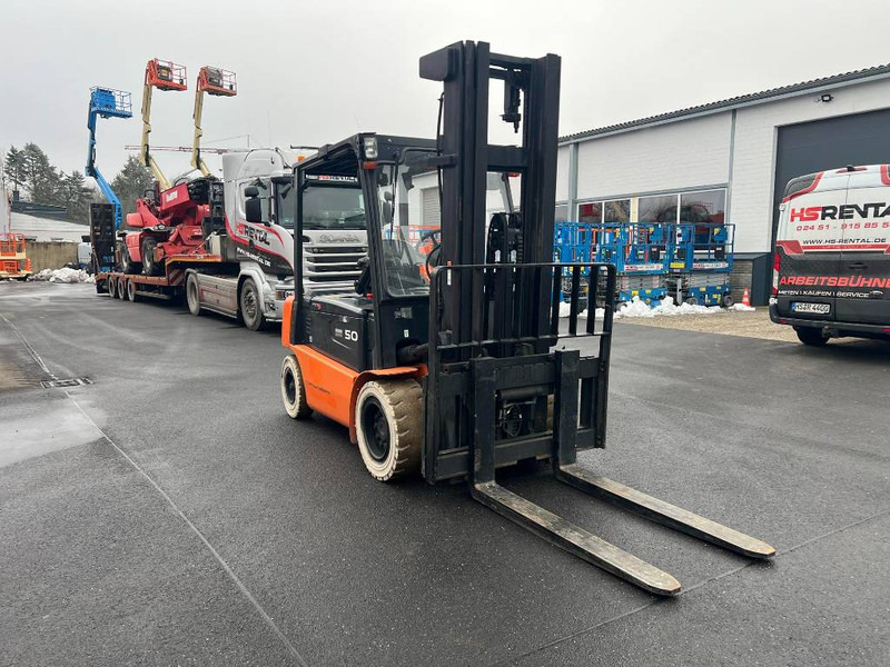 Doosan B50X5 5T 6m Triplex non-marking (1841) - Forklift listrik: gambar 5 Doosan B50X5 5T 6m Triplex non-marking (1841) - Forklift listrik: gambar 5