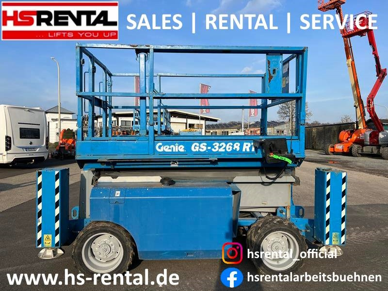 Genie GS3268 RT diesel 4x4 12m (1480) - Scissor lifts: gambar 1 Genie GS3268 RT diesel 4x4 12m (1480) - Scissor lifts: gambar 1