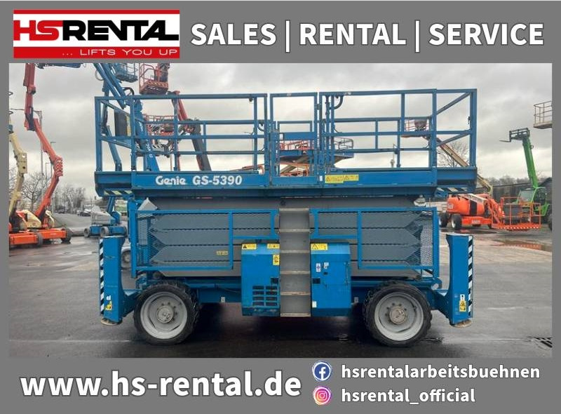 Genie GS5390 RT diesel 4x4 18m (1711) - Scissor lifts: gambar 1 Genie GS5390 RT diesel 4x4 18m (1711) - Scissor lifts: gambar 1