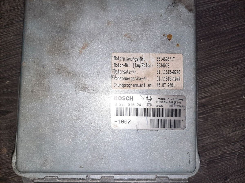 MAN BOSCH 0281001521. 0261200173 \ 020600009 - ECU: gambar 5 MAN BOSCH 0281001521. 0261200173 \ 020600009 - ECU: gambar 5