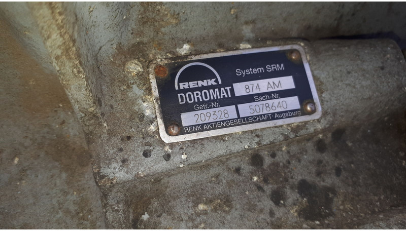 Mercedes-Benz Doromat 874 AM .W4B 110\3 G4-130. - Gearbox: gambar 3 Mercedes-Benz Doromat 874 AM .W4B 110\3 G4-130. - Gearbox: gambar 3