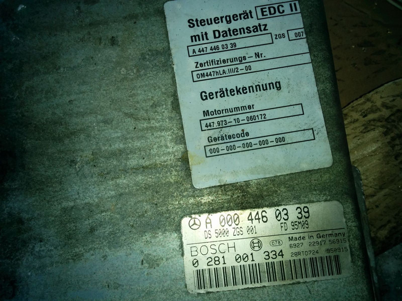 Mercedes-Benz EDC - ECU: gambar 2 Mercedes-Benz EDC - ECU: gambar 2