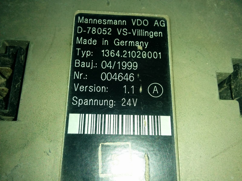 Neoplan MUX2-B - ECU: gambar 2 Neoplan MUX2-B - ECU: gambar 2