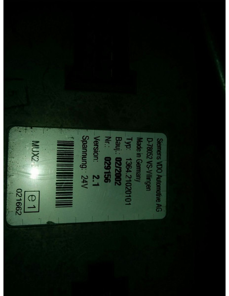 Neoplan MUX2-B - ECU: gambar 4 Neoplan MUX2-B - ECU: gambar 4