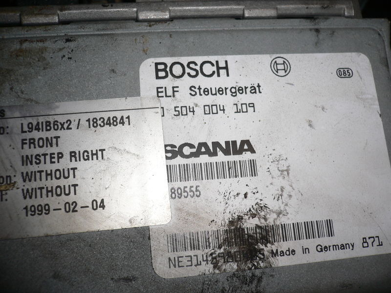 Scania BOSCH 0504004109/. VUS-4 405ac - ECU: gambar 2 Scania BOSCH 0504004109/. VUS-4 405ac - ECU: gambar 2
