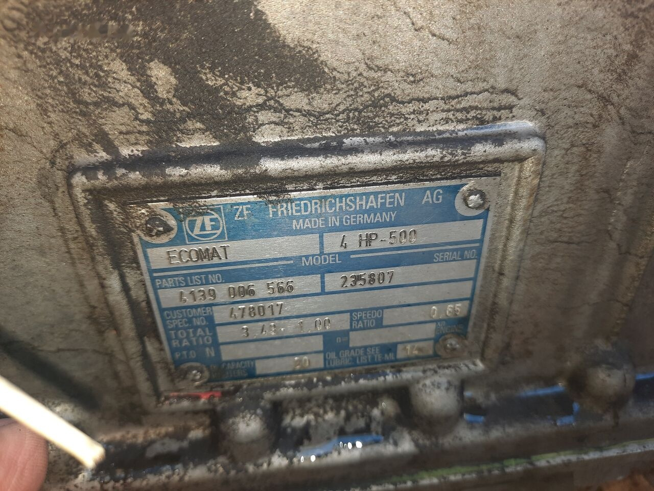 ZF 5HP 590 .5HP602c. 5HP502C . 5HP500 .4HP500 / dlya Mersede Scania Volvo B 6 - Gearbox untuk Bus: gambar 2 ZF 5HP 590 .5HP602c. 5HP502C . 5HP500 .4HP500 / dlya Mersede Scania Volvo B 6 - Gearbox untuk Bus: gambar 2