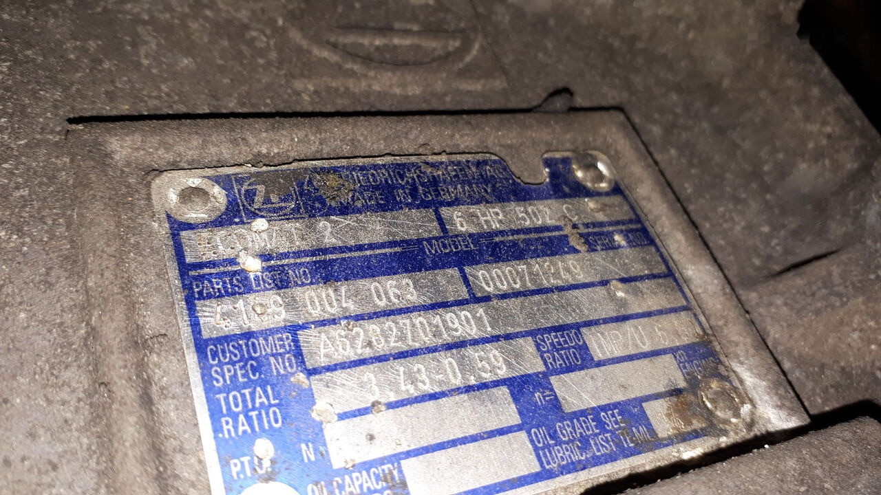 ZF 6HP604C .6HP502C. 6HP552C .6HP602C. 6HP592C. 6HP504C .6HP604C. 6 Volvo Man/ Volvo. Scnia. Mersedes - Gearbox untuk Bus: gambar 5 ZF 6HP604C .6HP502C. 6HP552C .6HP602C. 6HP592C. 6HP504C .6HP604C. 6 Volvo Man/ Volvo. Scnia. Mersedes - Gearbox untuk Bus: gambar 5