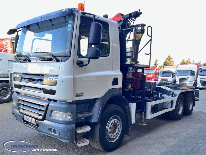DAF CF 85.410 6x4 Bladgeveerd, Palfinger PK16001, Palift - Hook lift, Truk derek: gambar 3 DAF CF 85.410 6x4 Bladgeveerd, Palfinger PK16001, Palift - Hook lift, Truk derek: gambar 3