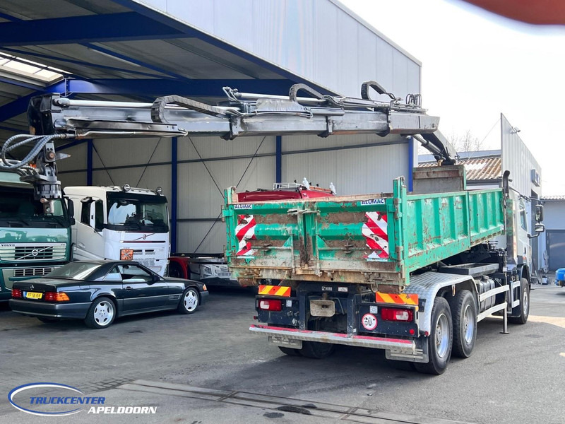 DAF CF 85.410 ATE, Hiab 166-3, 6x4 Big axle, Steel spring - Hook lift, Truk derek: gambar 2 DAF CF 85.410 ATE, Hiab 166-3, 6x4 Big axle, Steel spring - Hook lift, Truk derek: gambar 2