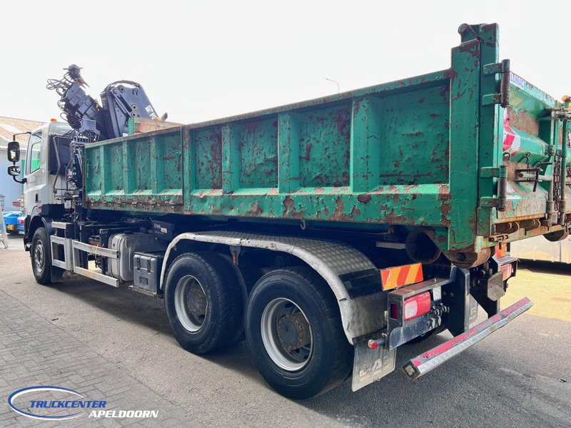 DAF CF 85.410 ATE, Hiab 166-3, 6x4 Big axle, Steel spring - Hook lift, Truk derek: gambar 4 DAF CF 85.410 ATE, Hiab 166-3, 6x4 Big axle, Steel spring - Hook lift, Truk derek: gambar 4