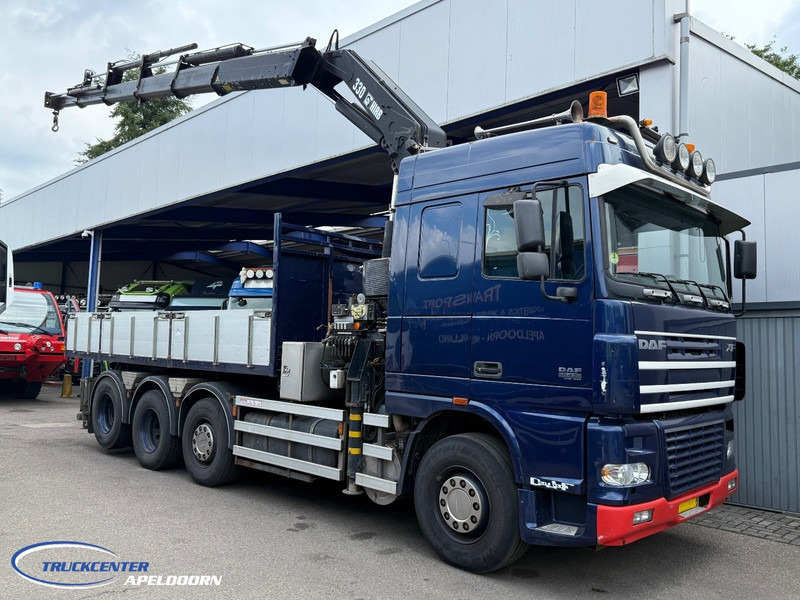 DAF XF 95.430 HIAB 330-5, 8x2 - Pengangkut kontainer/ Container truck, Truk derek: gambar 1 DAF XF 95.430 HIAB 330-5, 8x2 - Pengangkut kontainer/ Container truck, Truk derek: gambar 1