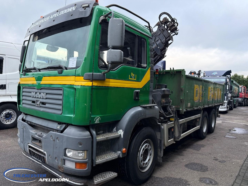 MAN TGA 26.390 6x4, Handgeschakeld, HIAB 166 E-4 - Truk jungkit, Truk derek: gambar 3 MAN TGA 26.390 6x4, Handgeschakeld, HIAB 166 E-4 - Truk jungkit, Truk derek: gambar 3