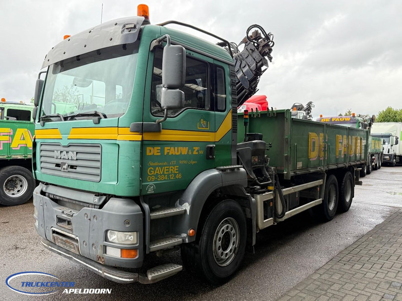 MAN TGA 26.390 6x4, Handgeschakeld, HIAB 166 E-4 - Truk jungkit, Truk derek: gambar 3 MAN TGA 26.390 6x4, Handgeschakeld, HIAB 166 E-4 - Truk jungkit, Truk derek: gambar 3