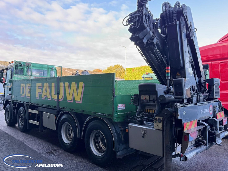 MAN TGS 35.400 8x4, Handgeschakeld, HIAB 288 EP-5 - Truk flatbed, Truk derek: gambar 4 MAN TGS 35.400 8x4, Handgeschakeld, HIAB 288 EP-5 - Truk flatbed, Truk derek: gambar 4