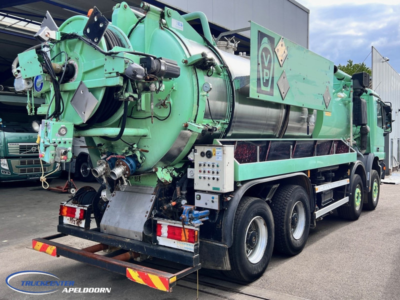 Mercedes-Benz Actros 4140 8x4, Steel springs, ADR, Inox - Truk vakum: gambar 2 Mercedes-Benz Actros 4140 8x4, Steel springs, ADR, Inox - Truk vakum: gambar 2